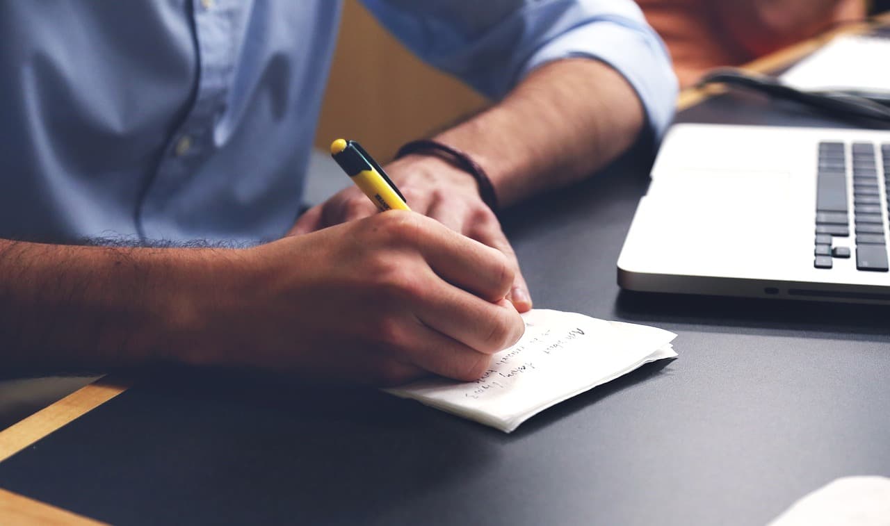 Professional business documentation workspace